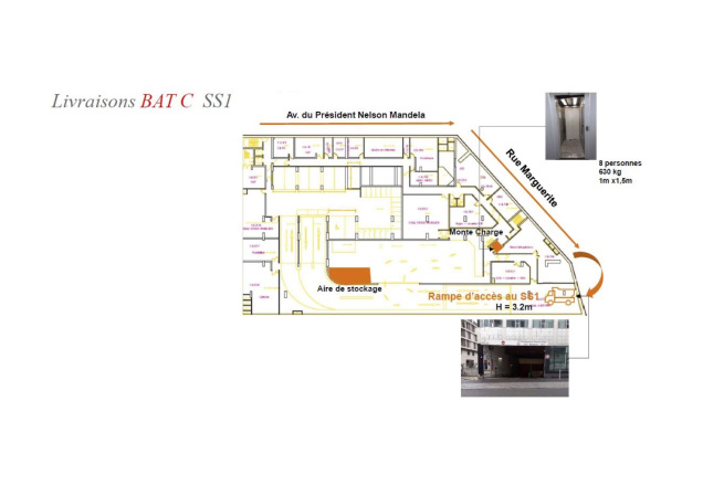 Plan du Campus Sopréma Le grand Charles