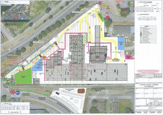 Plan du Campus Sopréma Le grand Charles
